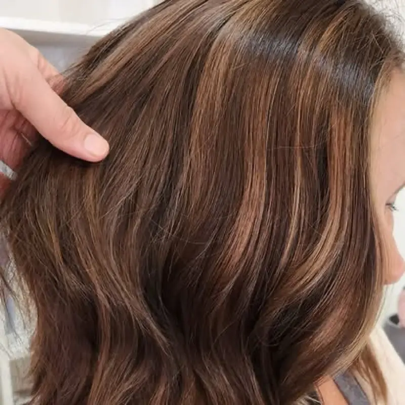 Caramel highlights